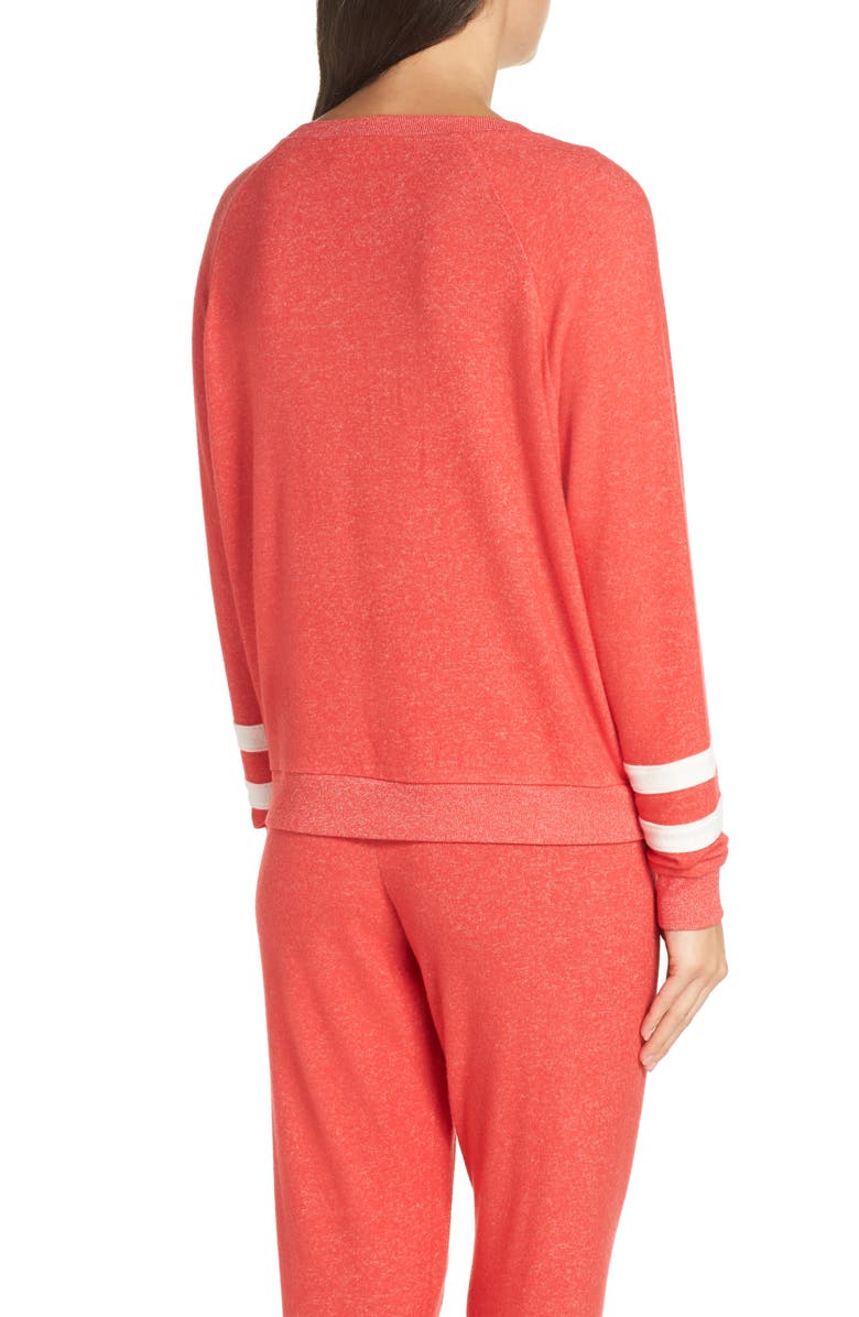 Make + Model Cozy Crew Raglan Sweatshirt, Alternate, color,