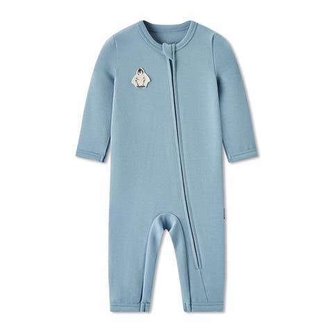 Brushed Zipper Pajama (Baby)