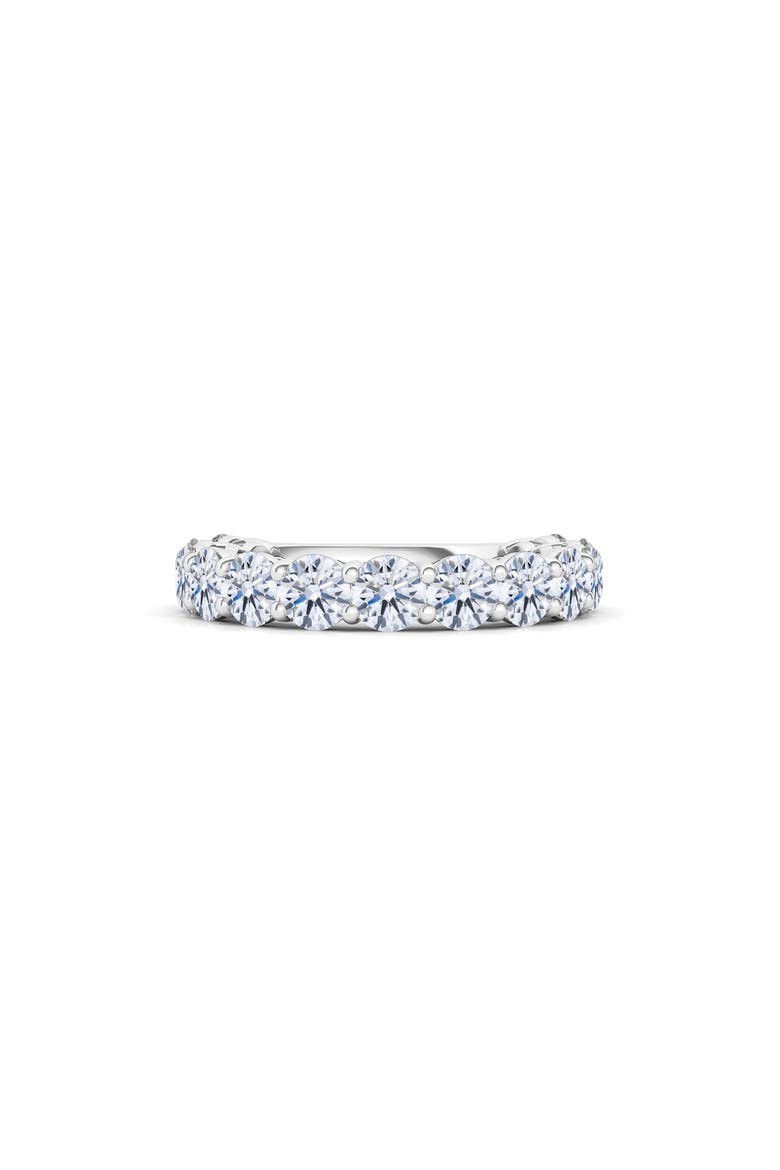 Lab Created Diamond Eternity Ring, Alternate, color, WHITE GOLD