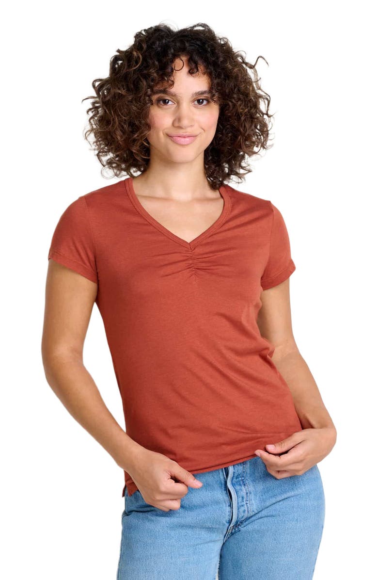 Toad & Co Rose Short Sleeve Tee, Main, color, 