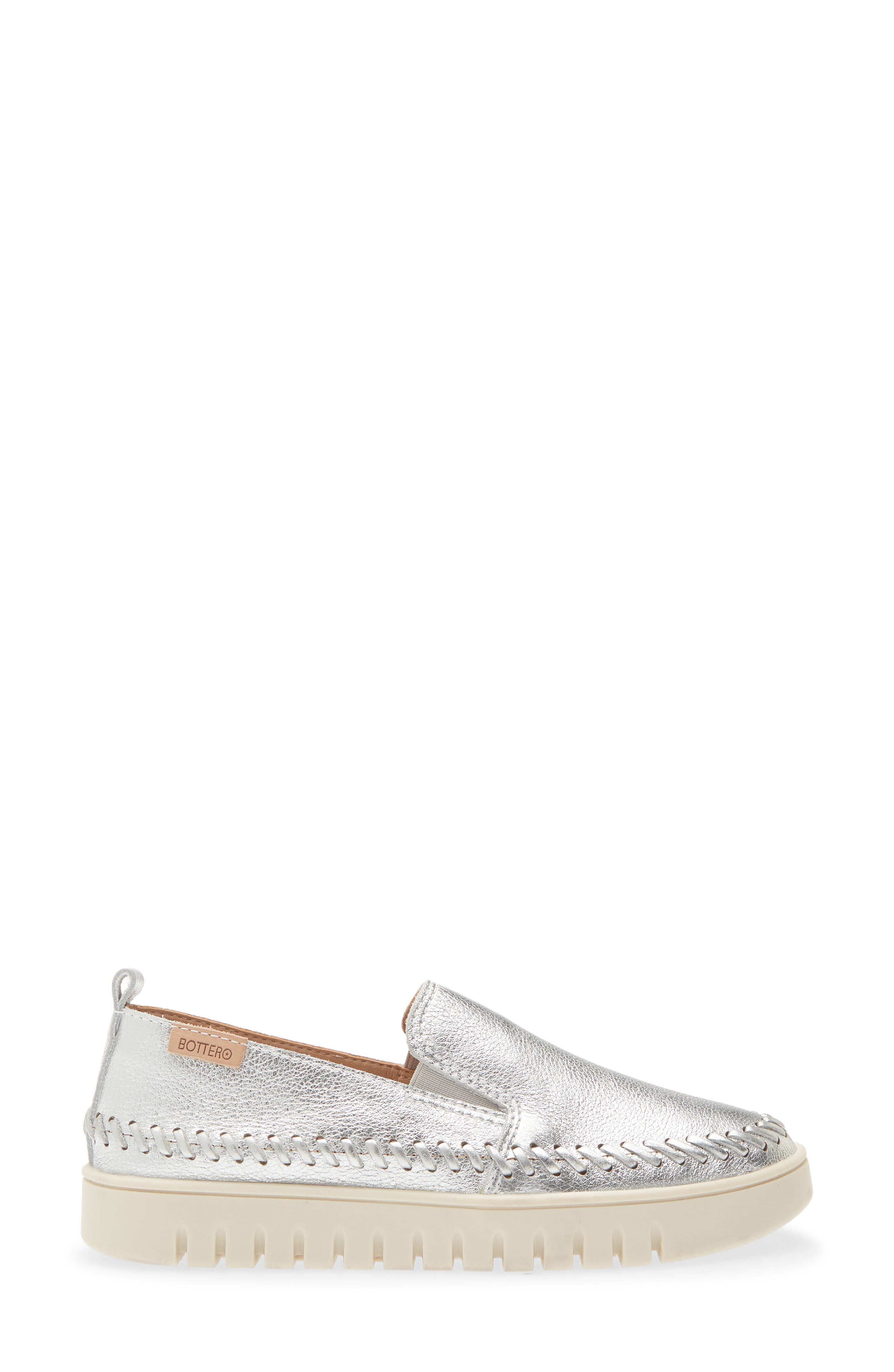 Bottero Metallic Slip-On, Alternate, color, 