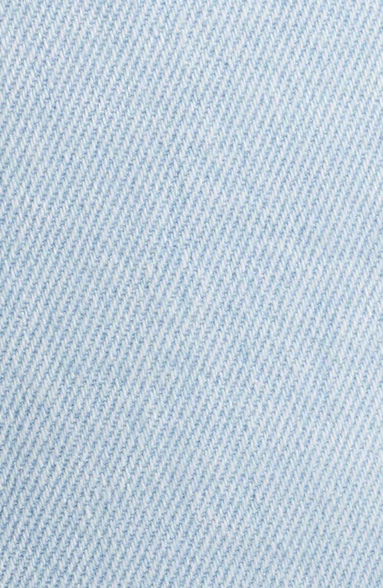 WAYF Rowan Denim Drawstring Shorts, Alternate, color, Light Wash