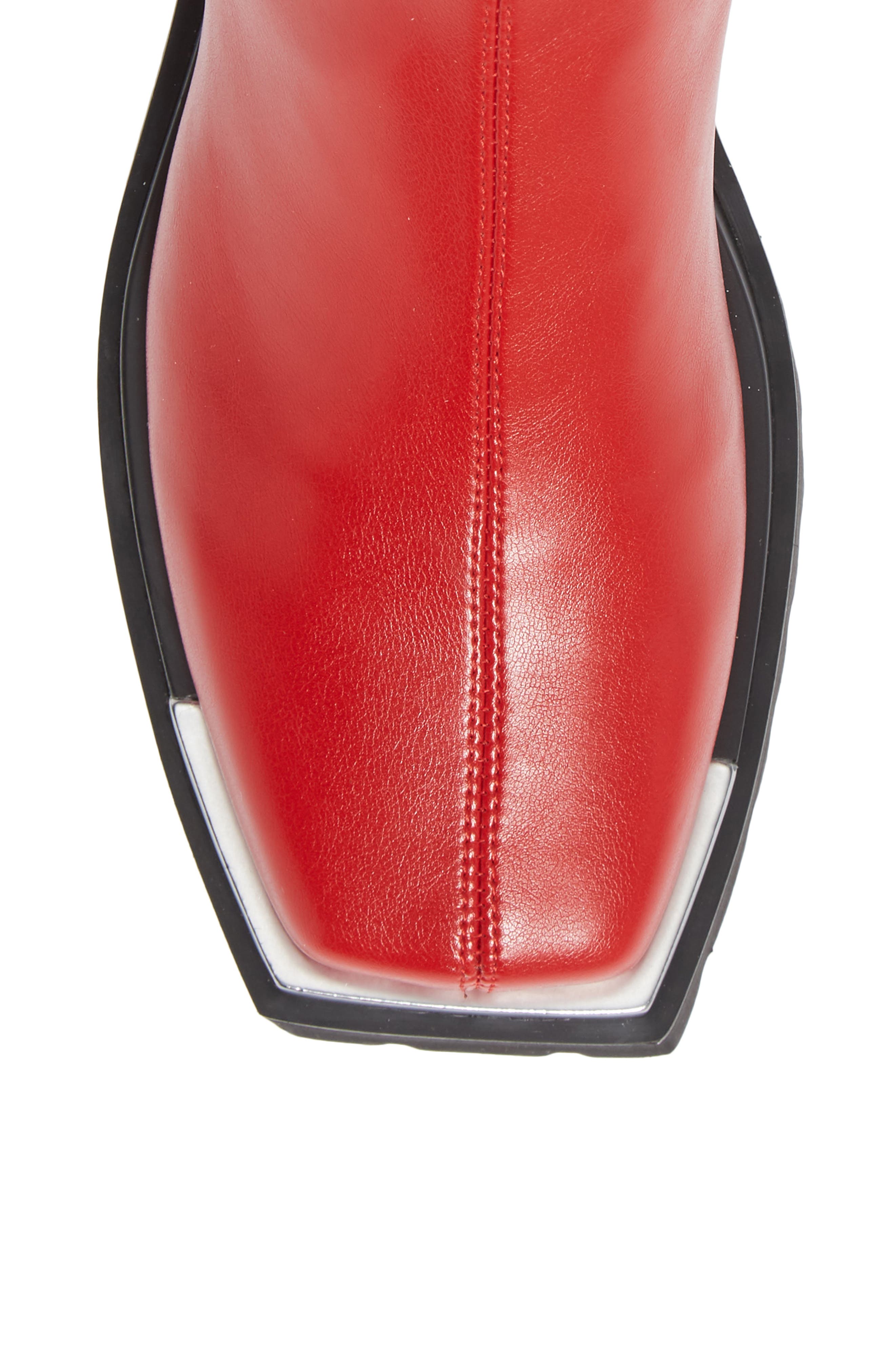 Devout Platform Boot, Alternate, color, RED