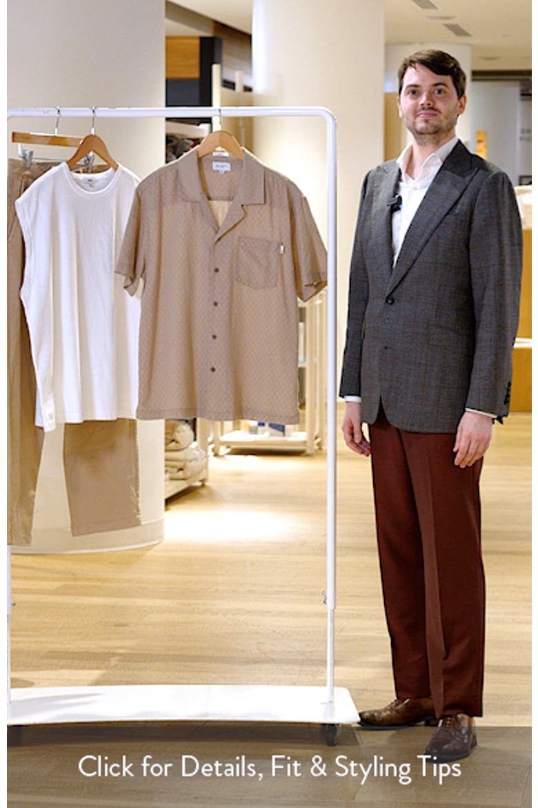 Foster Relaxed Fit Jacquard Camp Shirt video