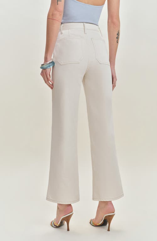 Reformation Alyssa Patch Pocket High Waist Wide Leg Jeans