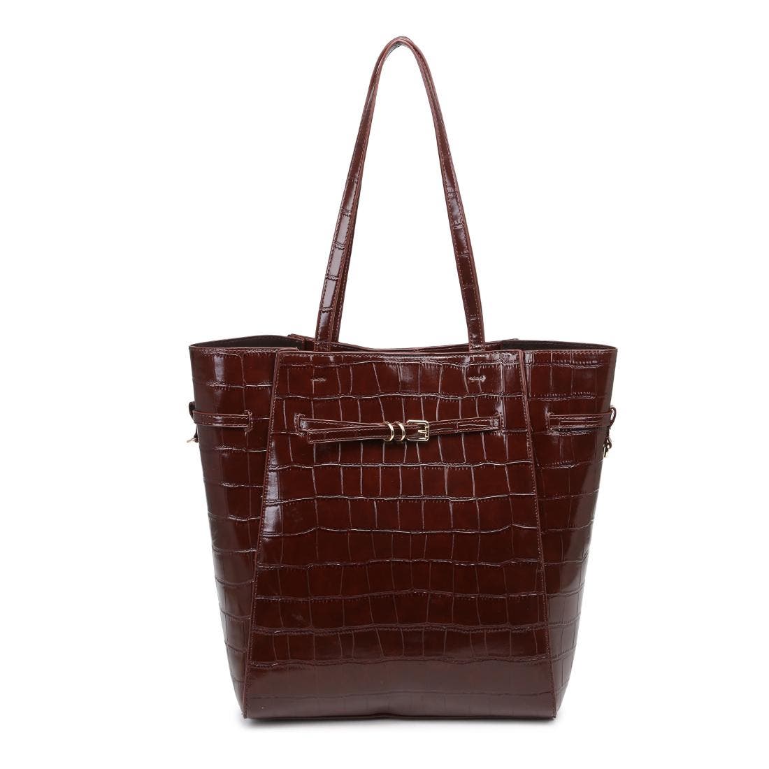 MODA LUXE Athena Bucket in Chocolate 