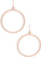 Karine Sultan Twisted Hoop Earrings