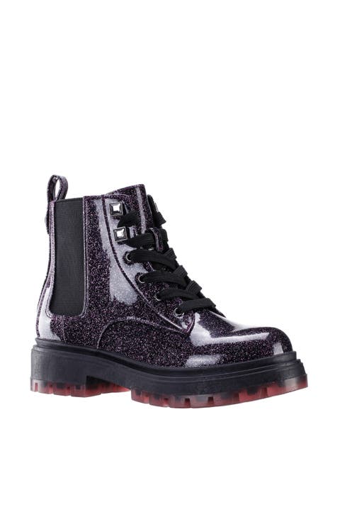 Kids' Glitter Combat Boot (Toddler, Little Kid & Big Kid)