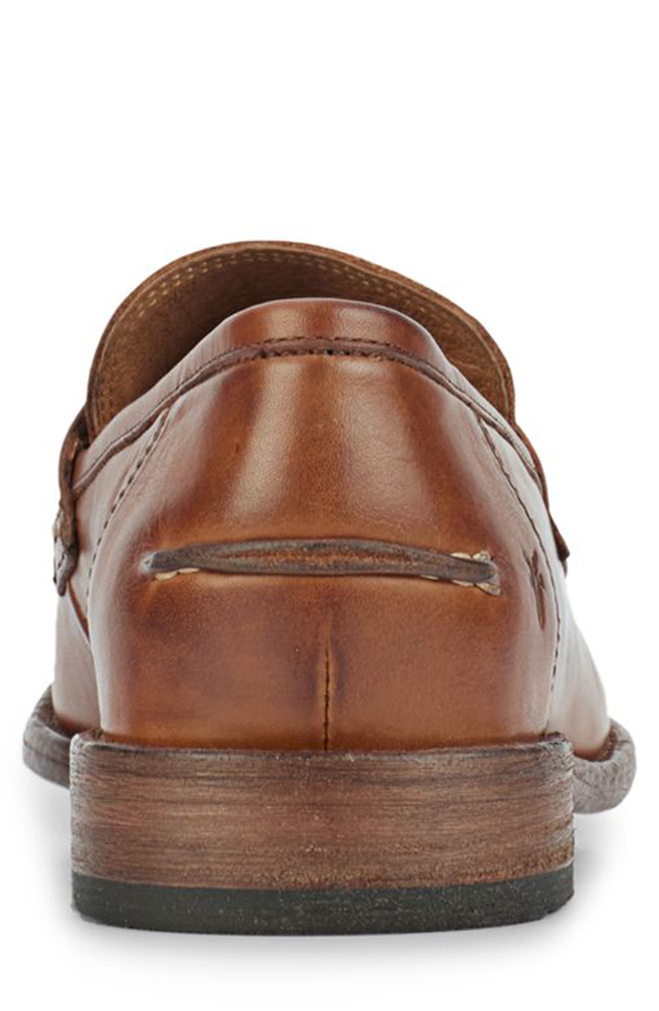 Frye Tyler Penny Loafer, Alternate, color, Bronze