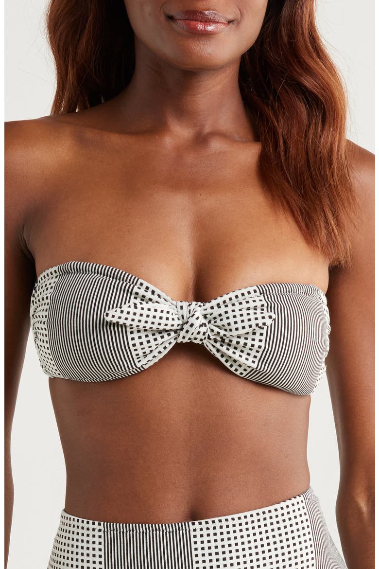 Ava Bandeau Bikini Top, Main, color, SEMIRA VANILLA