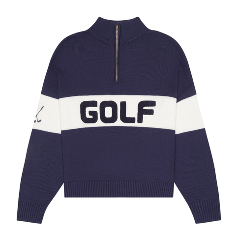 Madison Quarter Zip Sweater - Golf