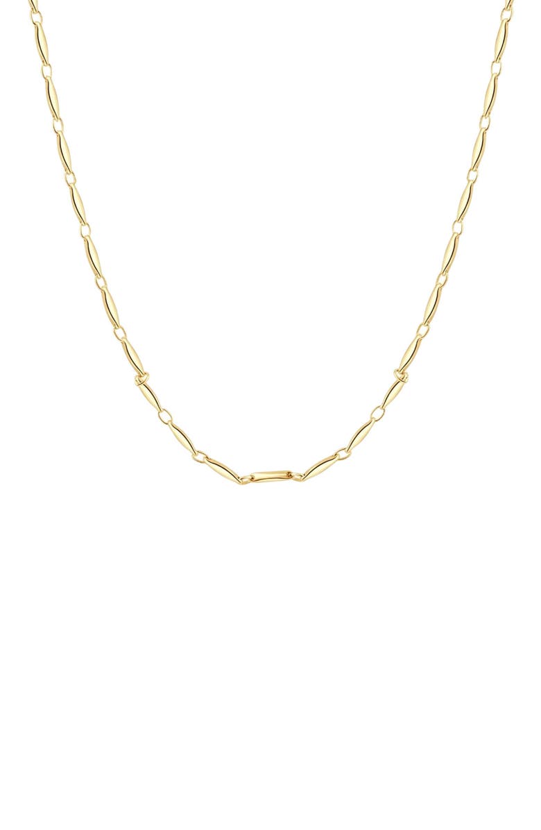 Bliss Diamond 14k Gold Women's 24" Chain Necklace 10 Grams 2.5mm Thick, Main, color, 14K Yellow Gold