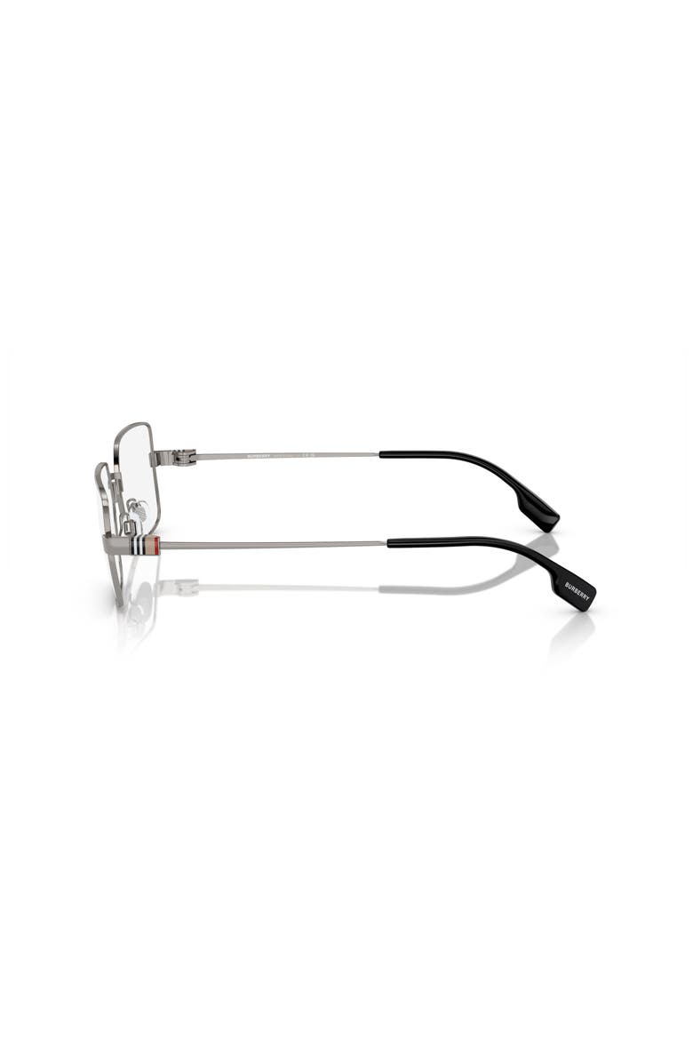 56mm Rectangle optical glasses, Alternate, color, Silver