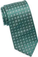 Duchamp Neat Geo Jacquard Silk Tie