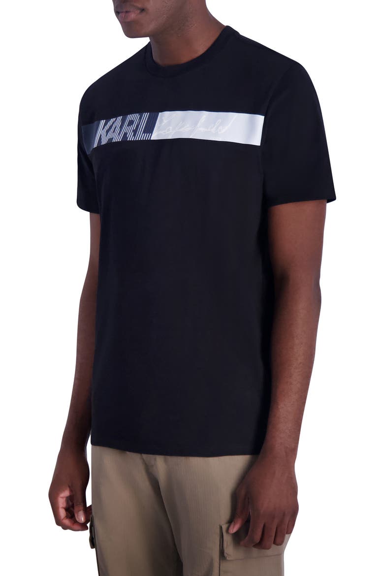 Logo Graphic T-Shirt, Alternate, color, BLACK
