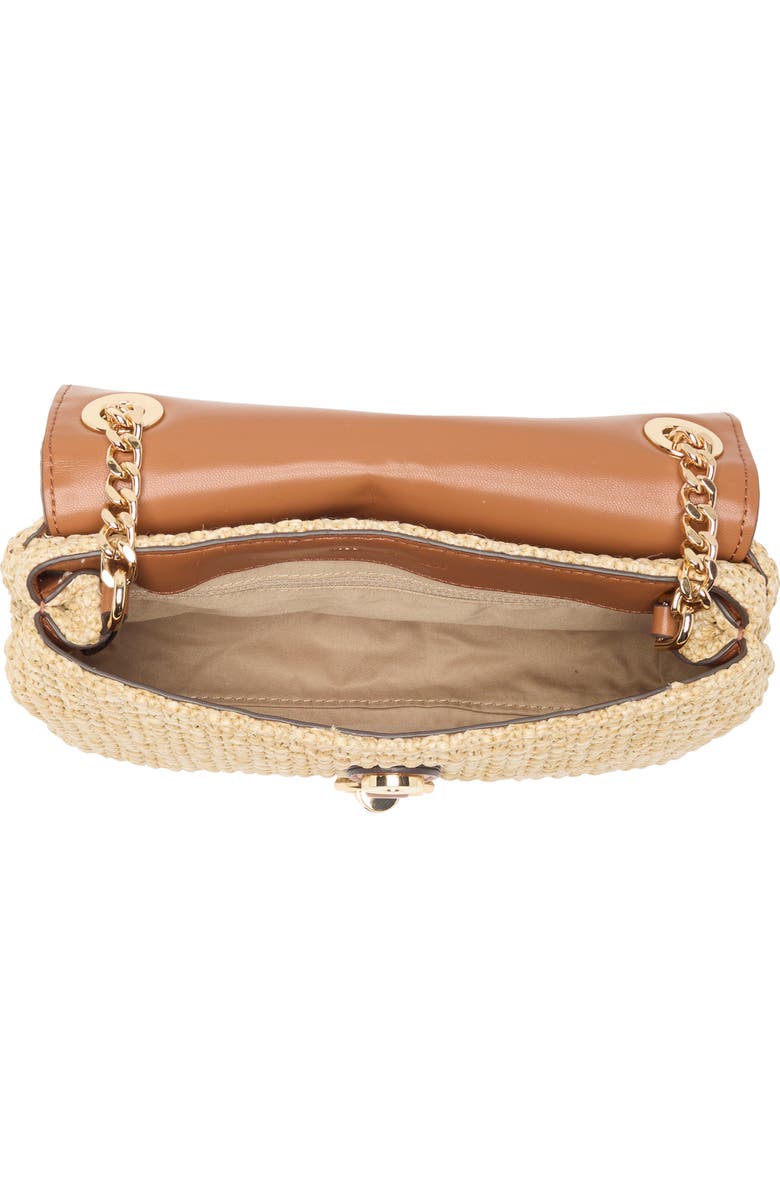 Rebecca Minkoff Edie Straw Crossbody Bag, Alternate, color,