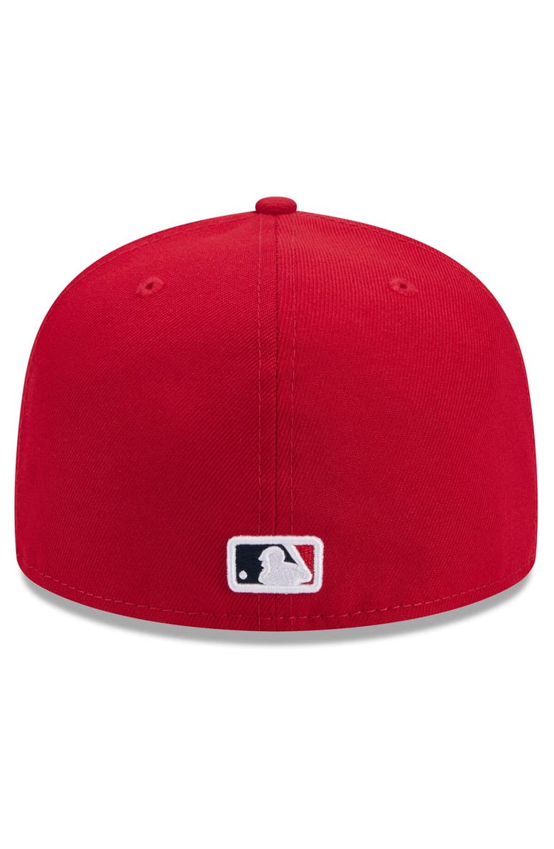 New Era Men's New Era Red St. Louis Cardinals 2024 City Connect 59FIFTY Fitted Hat, Alternate, color, Red