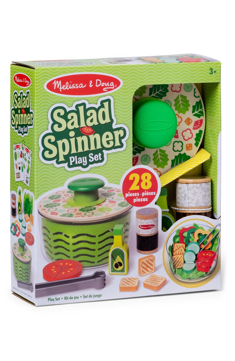 Melissa & Doug Salad Spinner Playset, Main, color,