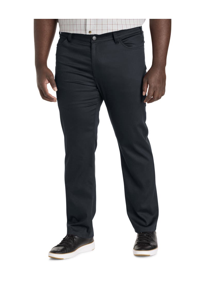 Big & Tall  Straight Fit 5-Pocket Tech Pants, Main, color, ANTHRACITE