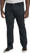 Oak Hill by DXL Big & Tall Straight Fit 5-Pocket Tech Pants