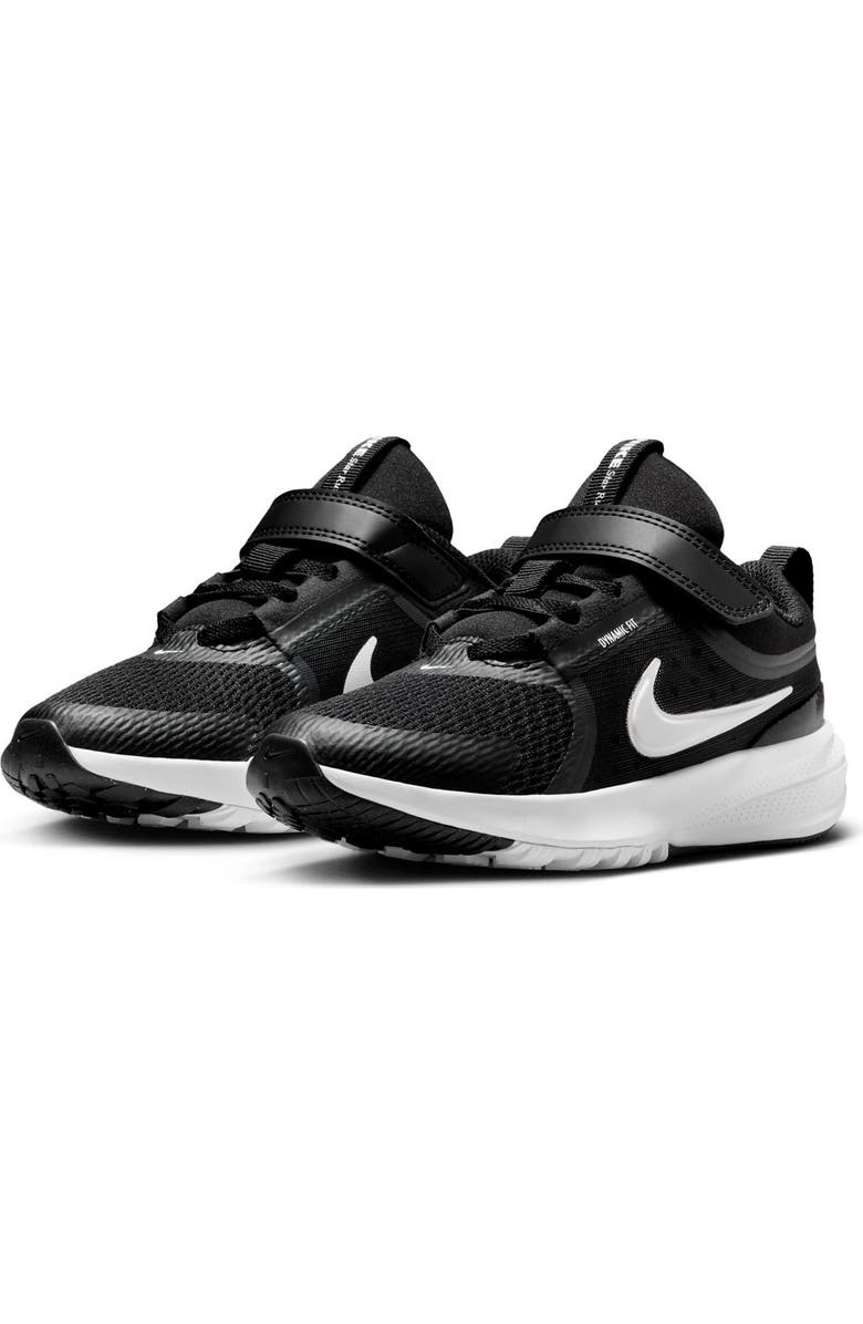 Nike Kids' Star Runner 5 Sneaker, Main, color, Black/ White/ White