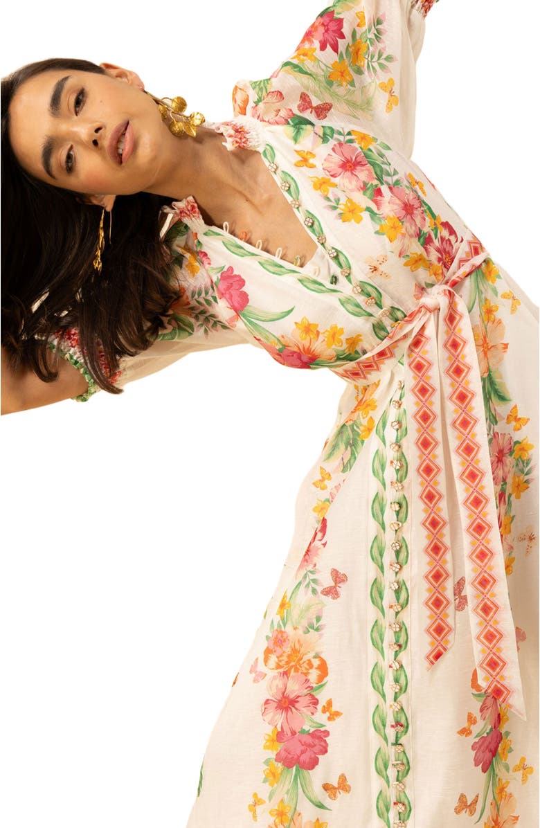 Hale Bob Alaiya Organza Maxi Dress, Alternate, color, 