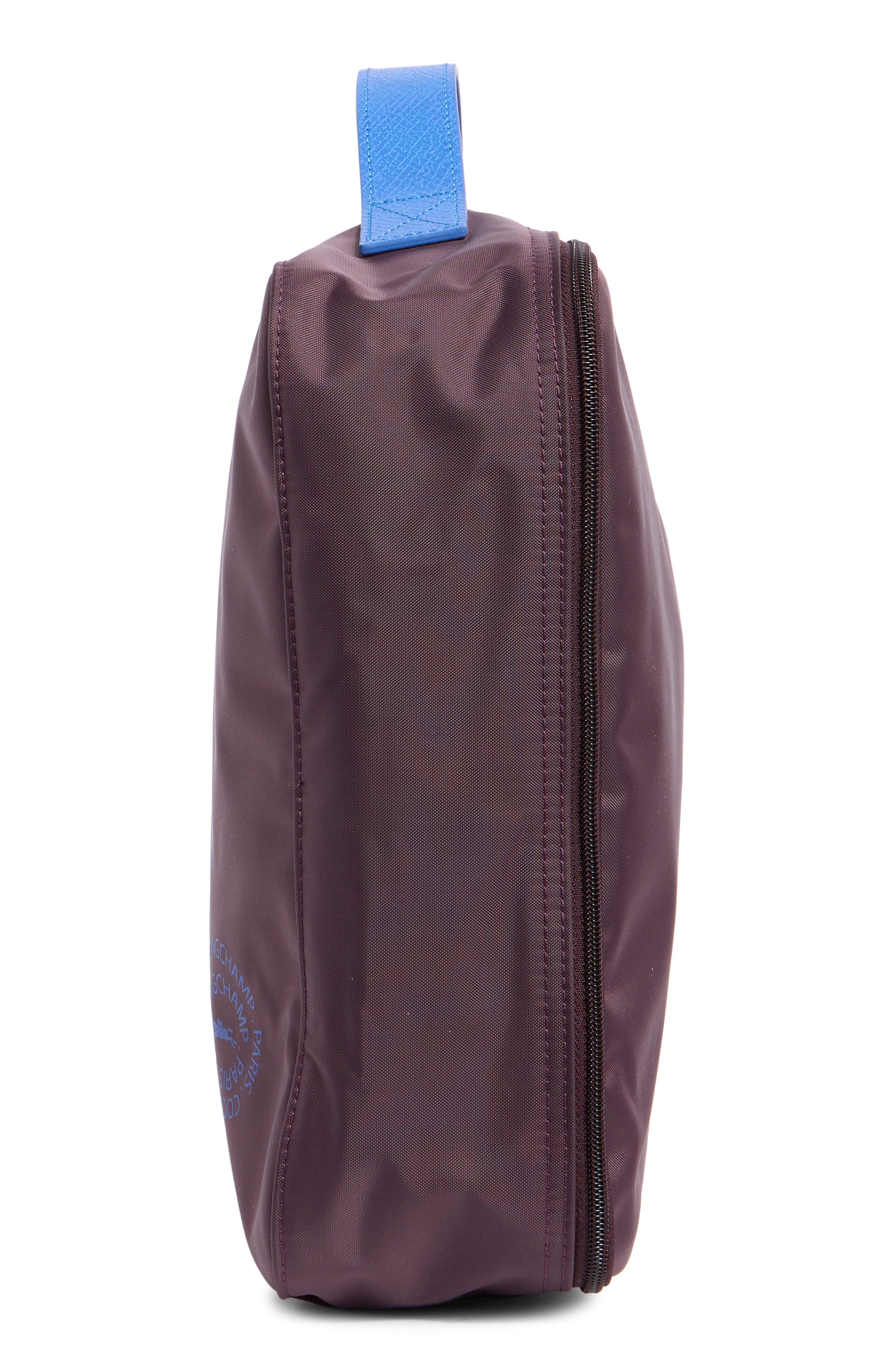 Longchamp Le Pliage Document Holder, Alternate, color, Mahogany