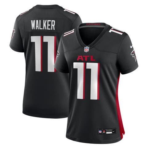 Women's Nike Jalon Walker  Black Atlanta Falcons Team Game Jersey