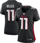 Nike Women's Nike Jalon Walker  Black Atlanta Falcons Team Game Jersey