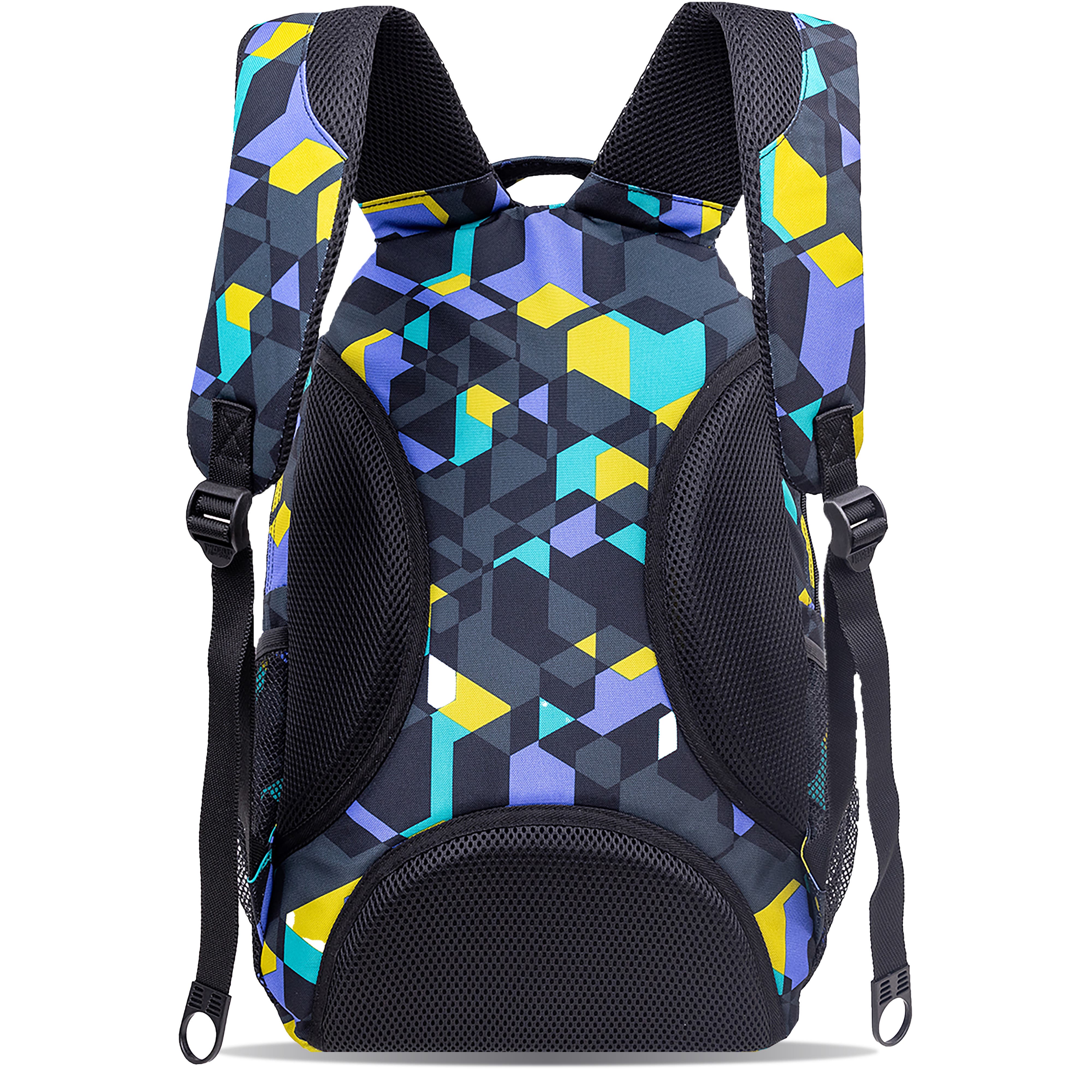 Cornelia Kids School Backpack, Alternate, color, Cubes
