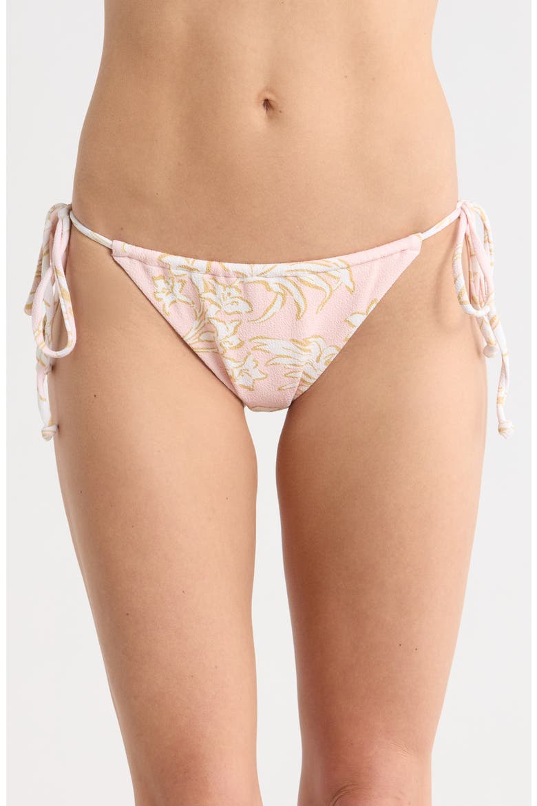 The Tropics Call Bells Bikini Bottoms, Main, color, FEELIN PEACHY