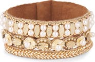 Deepa Gurnani Ascancia Cuff Bracelet