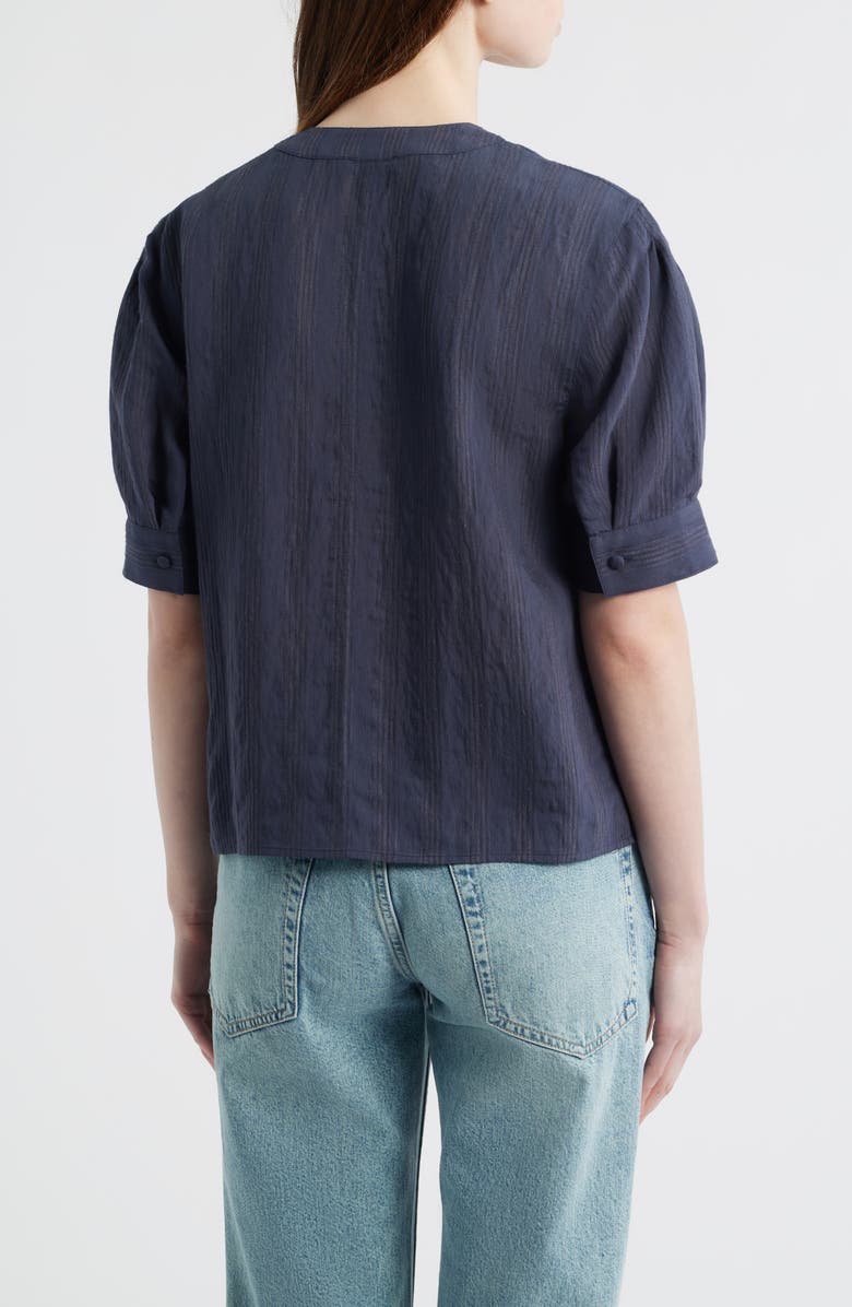 rag & bone Taylor Short Sleeve Woven Shirt, Alternate, color, Sal