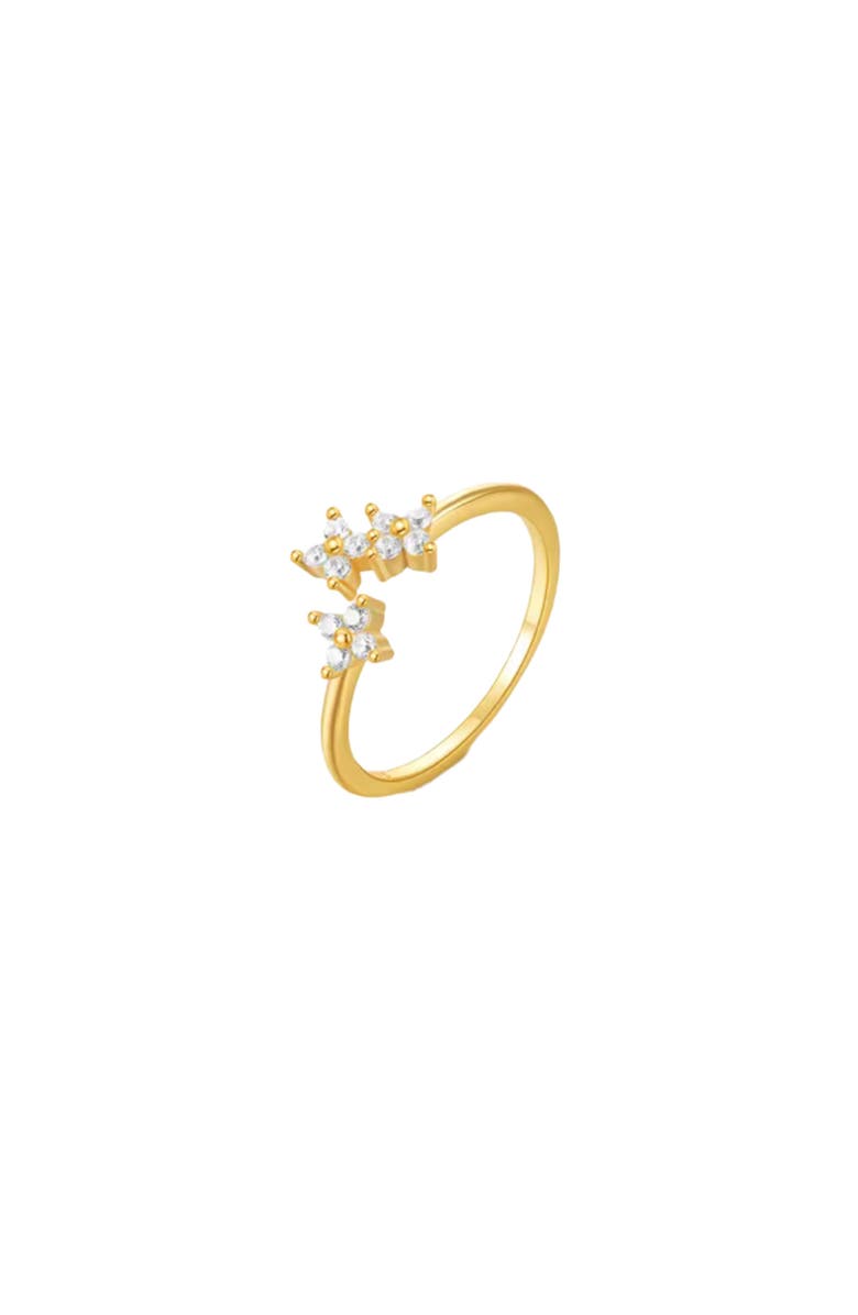 Hollywood Sensation Radiance Unique Open Ring with AAAAA Cubic Zirconia, Main, color, 