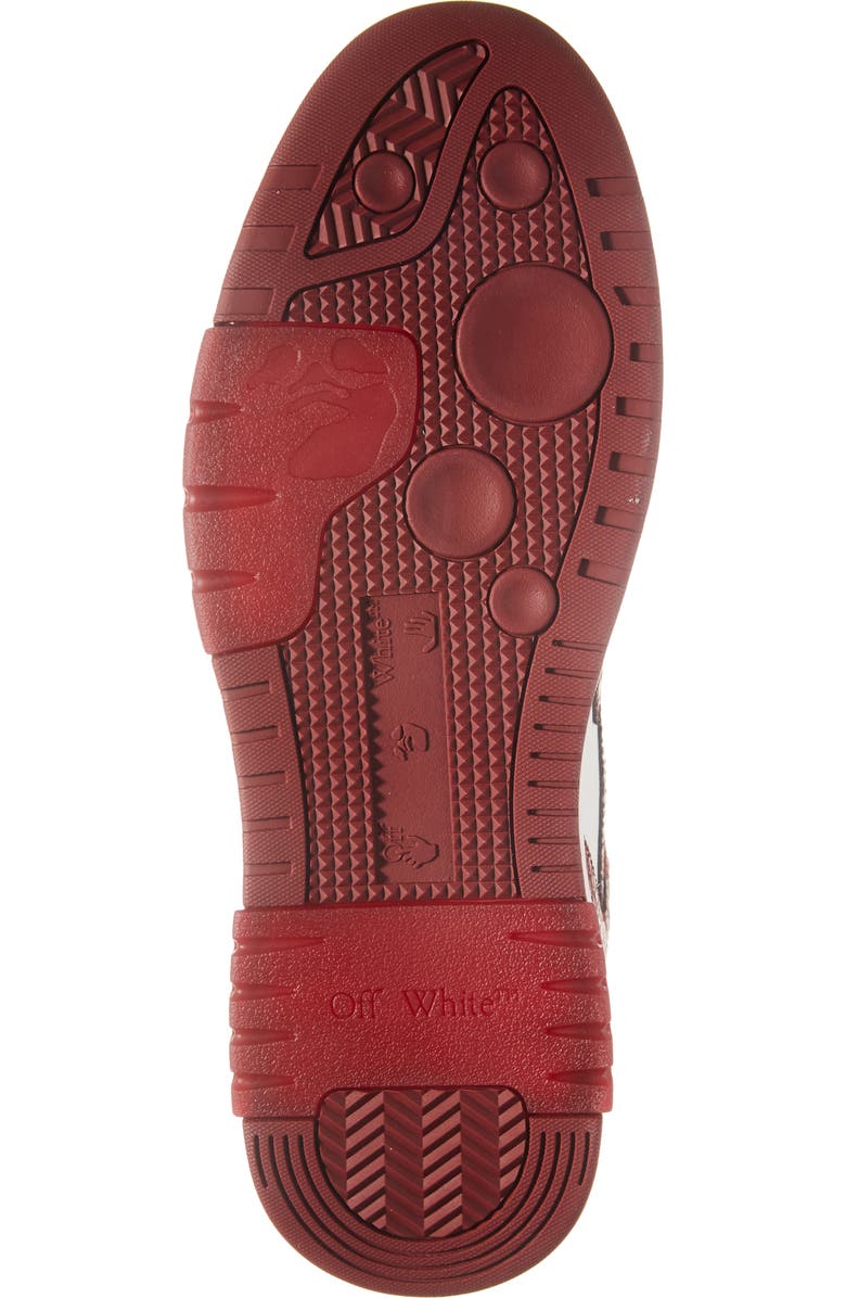 Off-White Out of Office Croc Embossed Sneaker, Alternate, color,