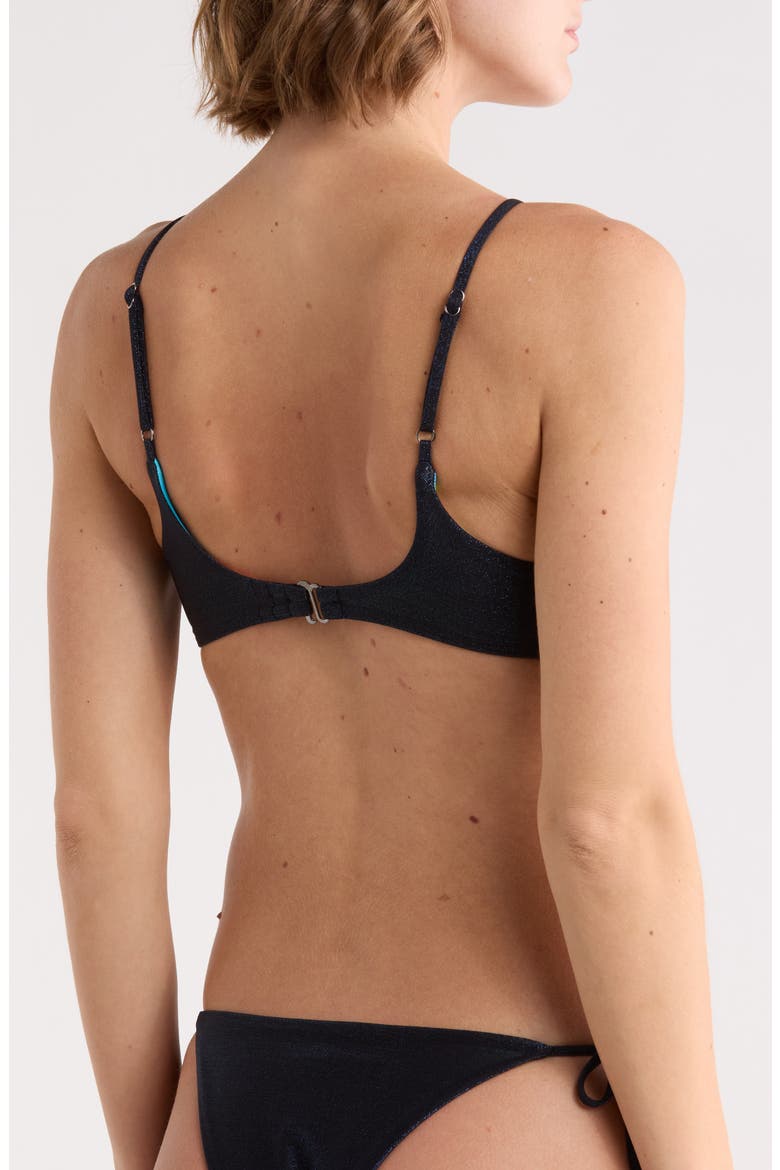 Liberties Scoop Neck Bikini Top, Alternate, color, BLUE