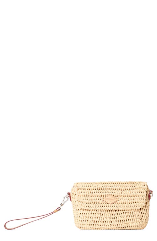 MZ Wallace Convertible Crochet Crossbody Bag in Camel at Nordstrom