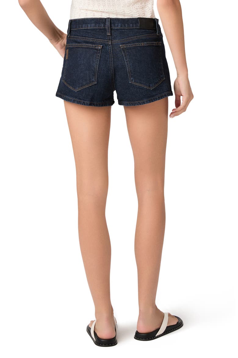 Hayley Denim Shorts, Alternate, color, RUNYON