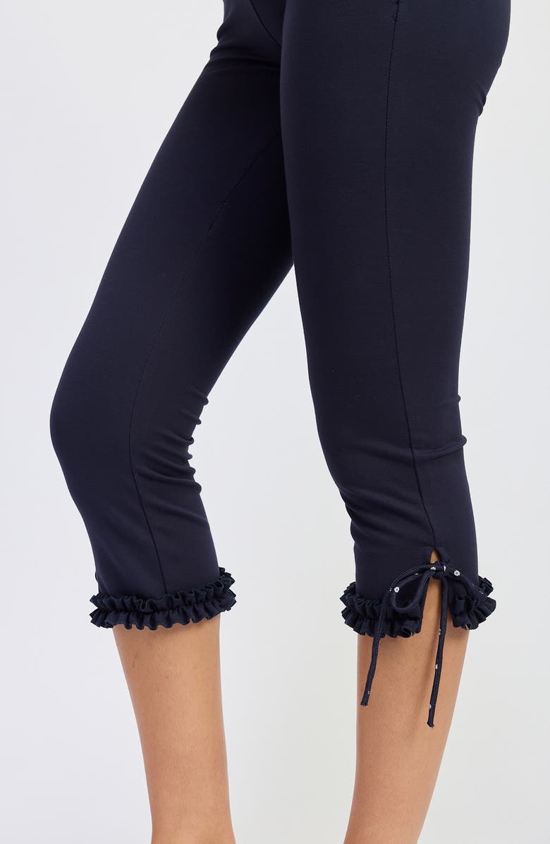 JACQUIE THE LABEL Bessie Capri Pants, Alternate, color, Navy