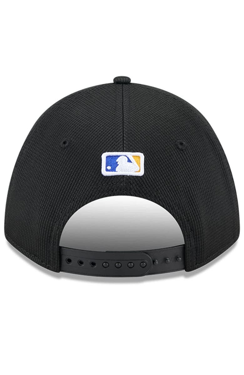 New Era Men's New Era Black Seattle Mariners City Connect Batting Practice 9FORTY M-Crown Adjustable Hat, Alternate, color, Black