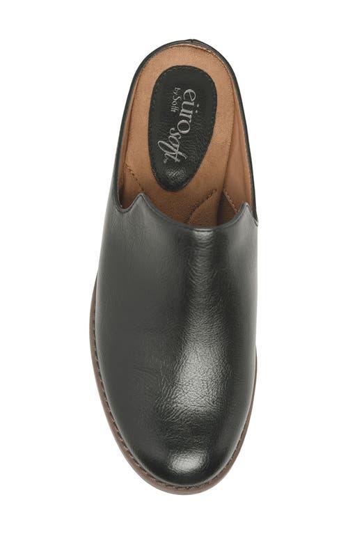 Eurosoft Mercy Loafer Mule In Black