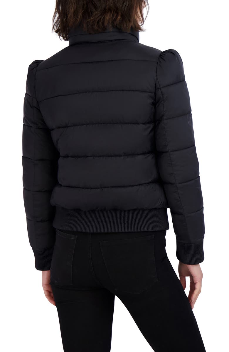 Tahari Cole Hooded Puffer Jacket, Alternate, color, 