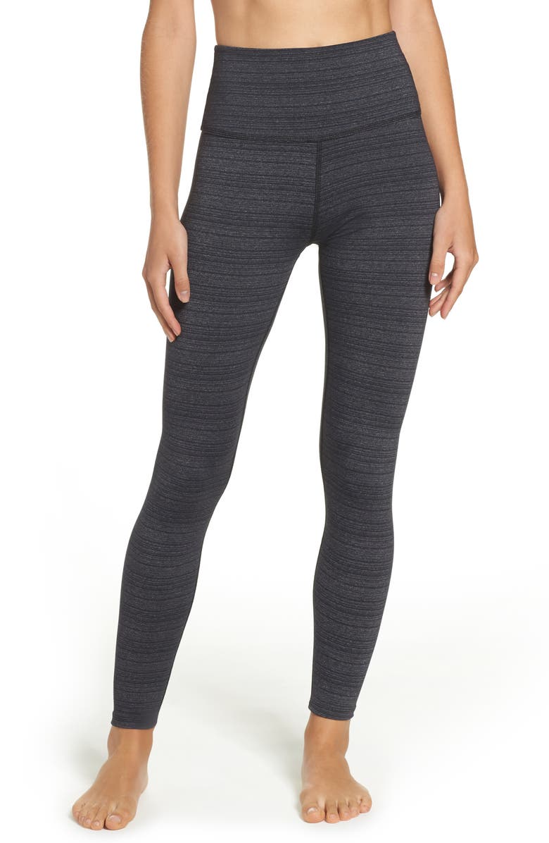 Beyond Yoga Stripe High Waist Leggings, Main, color, 