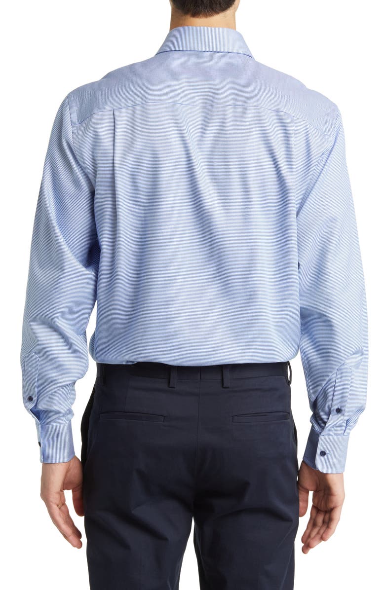 David Donahue Regular Fit Micro Dobby Dress Shirt, Alternate, color,