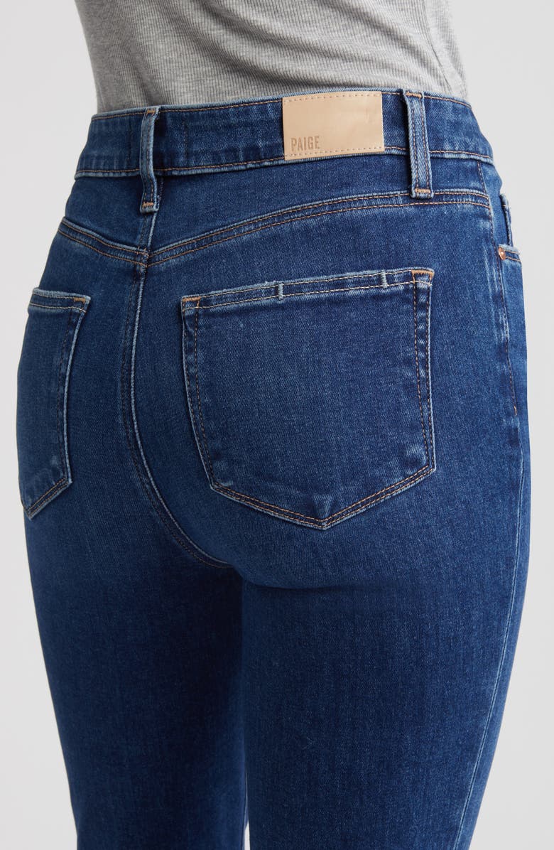 PAIGE Cindy High Waist Ankle Straight Leg Jeans, Alternate, color, Anya