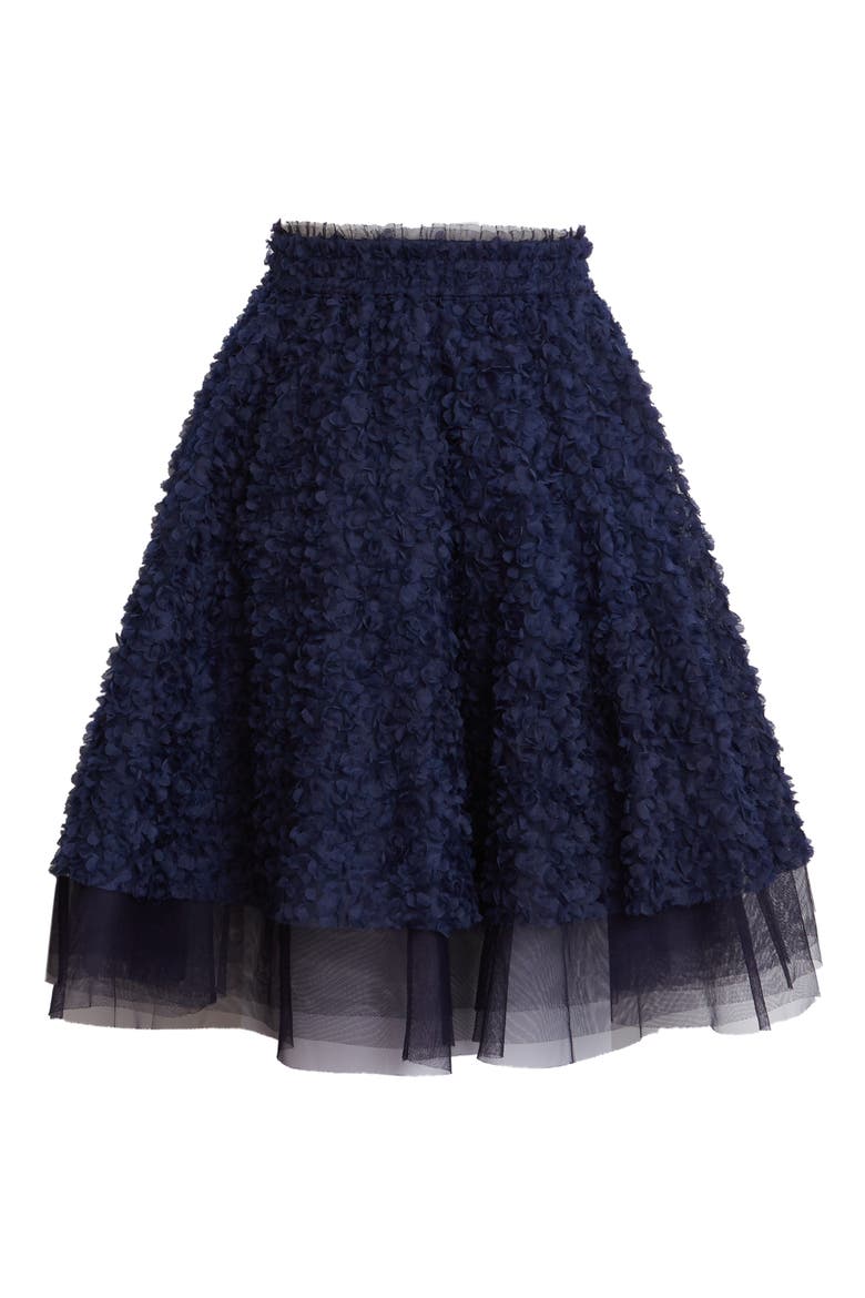 x Atlantic-Pacific Floret Full Skirt, Alternate, color, NAVY DUSK