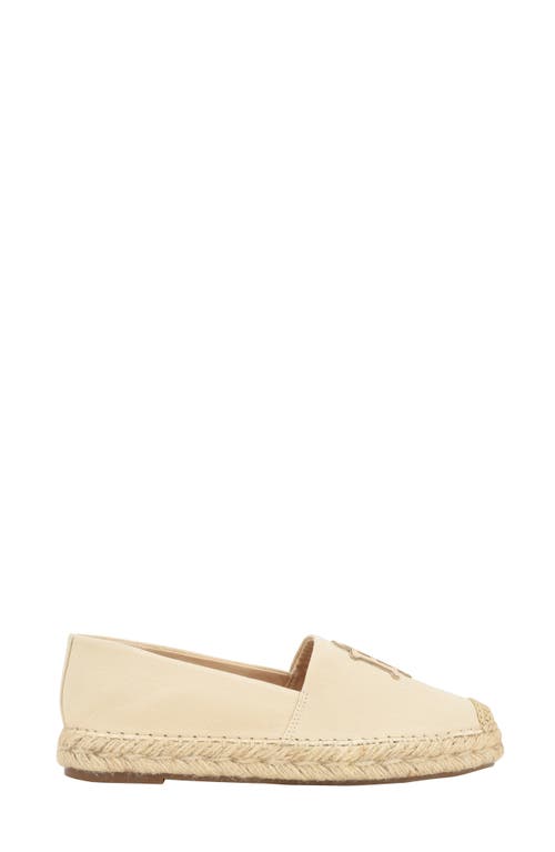 Tommy Hilfiger Peanni Espadrille Flat In Light Natural