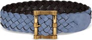 Etro Woven Reversible Suede Belt