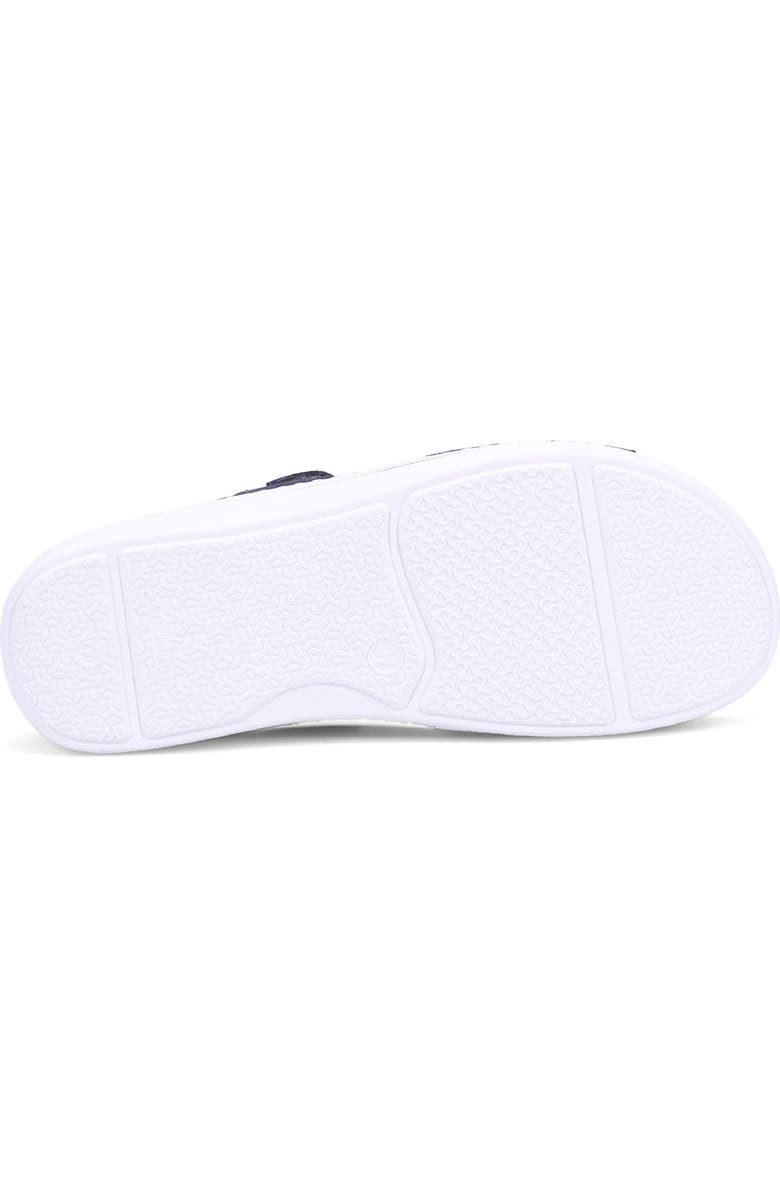 Ron White Frances Slingback Platform Wedge Sandal, Alternate, color, French Navy