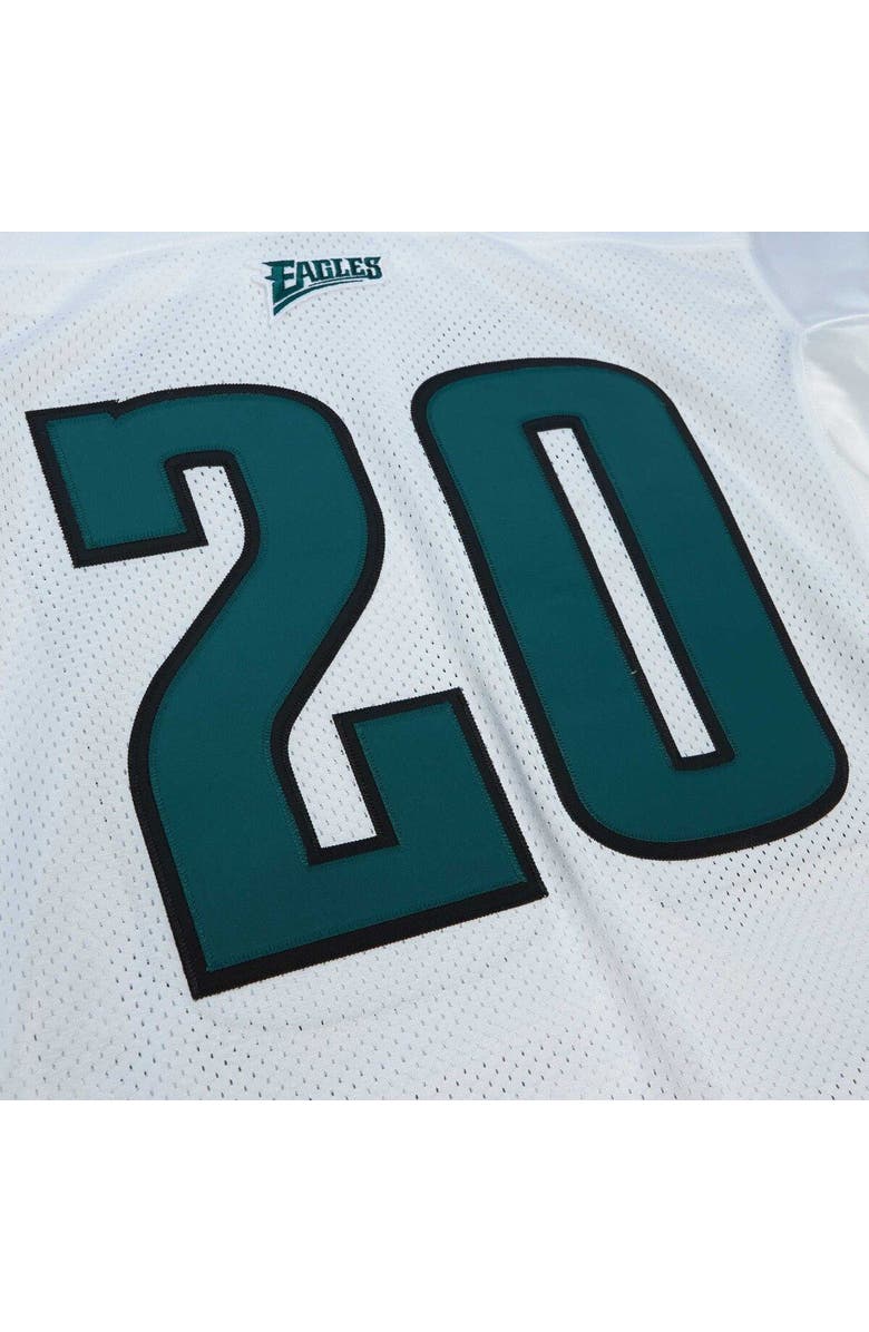 Mitchell & Ness Men's Mitchell & Ness Brian Dawkins White Philadelphia Eagles 1996 Authentic Throwback Retired Player Jersey, Alternate, color,